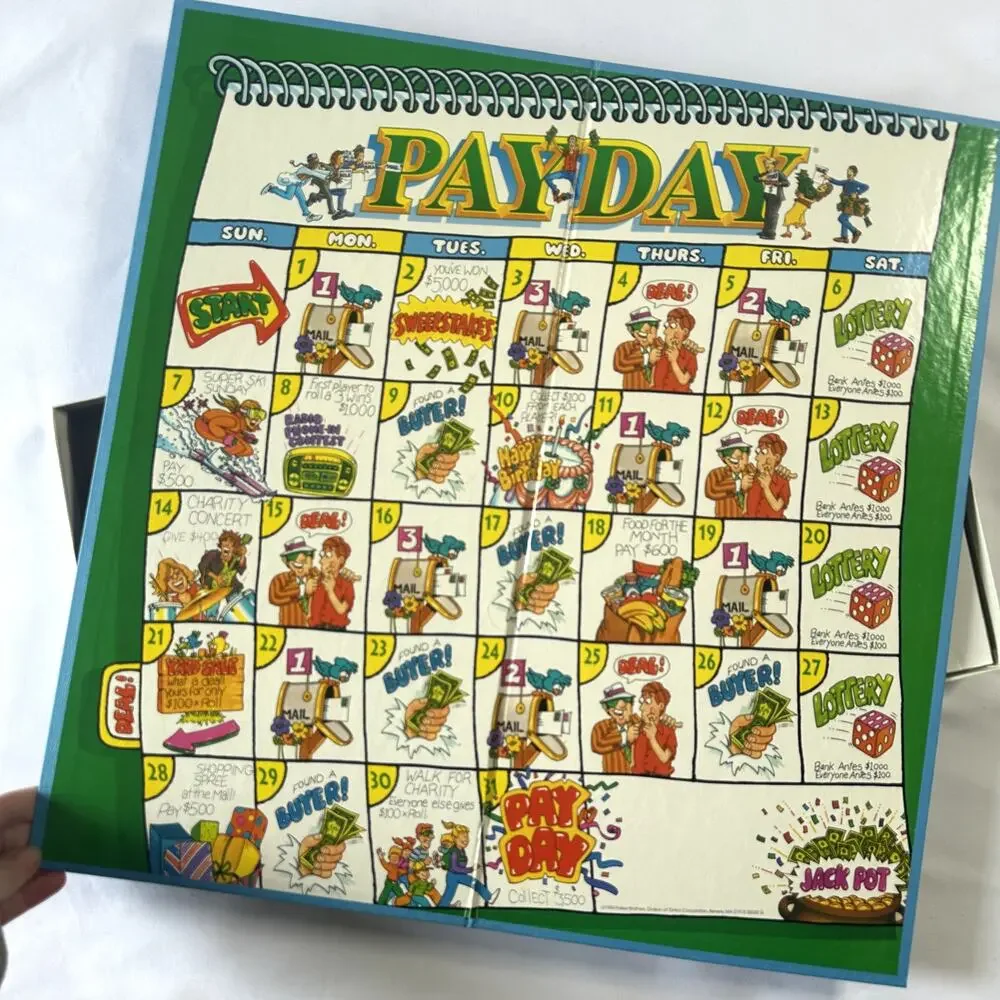 Vintage 1994 Payday Board Game